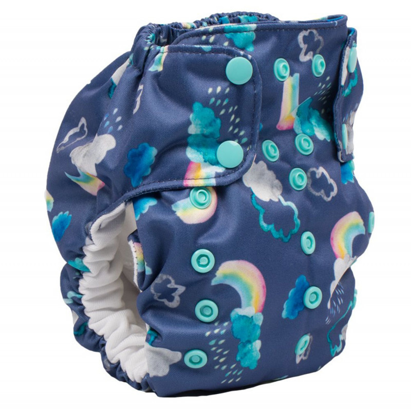 Littles & Bloomz] couche-culotte en tissu lavable pour bébé, Inserts de  couches de poche réutilisables