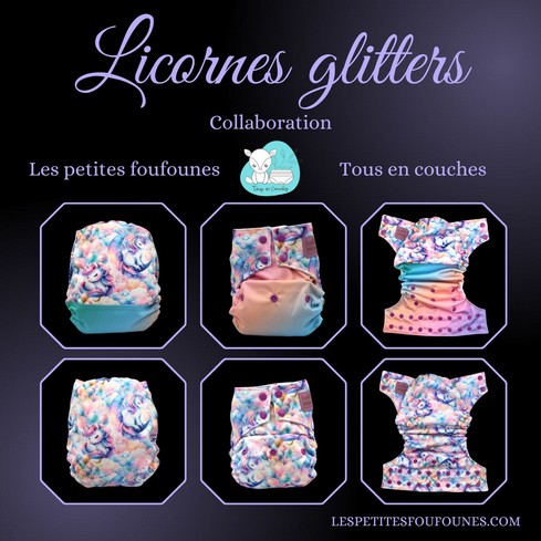 tousencouches_collaboration_les_petites_foufounes_licornes_glitters